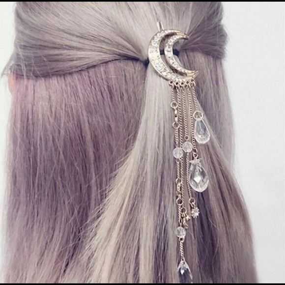 Super Elegant Embellished Hairpin to Enhance your Casual or Night Our Hair look main image 4
